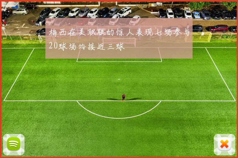 梅西在美职联的惊人表现七场参与20球场均接近三球
