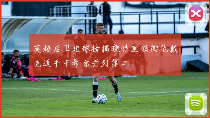 英超后卫进球榜揭晓特里领衔范戴克追平卡希尔并列第二